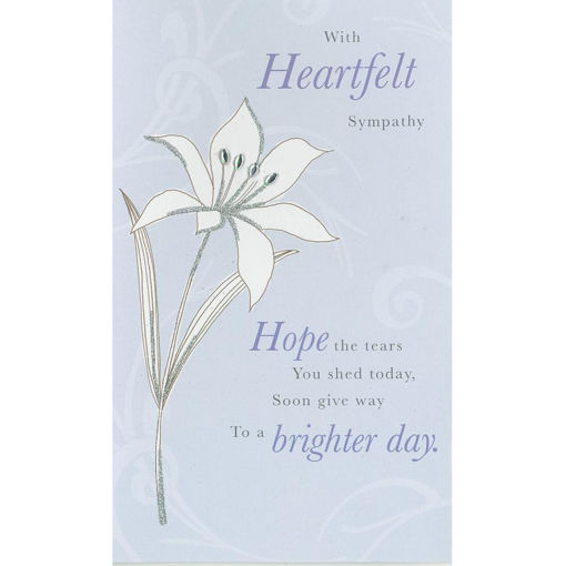 Picture of HEARTFELT SYMPATHY CARD